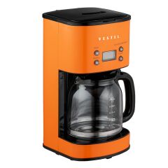 Vestel Retro Turuncu Filtre Kahve Makinesi