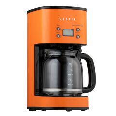Vestel Retro Turuncu Filtre Kahve Makinesi