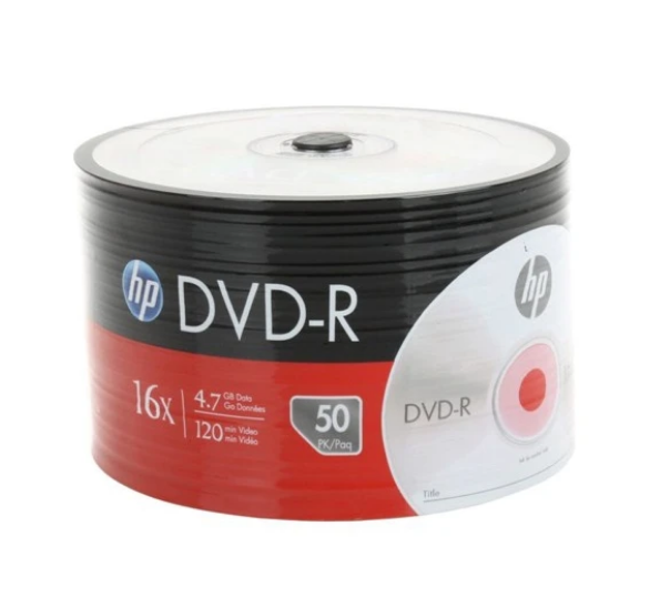 HP DVD-R 50 LI 4.7 GB 120MIN 16X SPINDLE