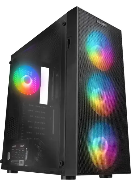AMD RYZEN 5 8400F 16GB DDR5 512GB NVME RTX 5050 8GB 600W GAMING PC