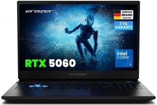 ERAZER Deputy 15 P1 15.6'' i7-13620H 16GB 1TB 8GB-RTX5060 DOS