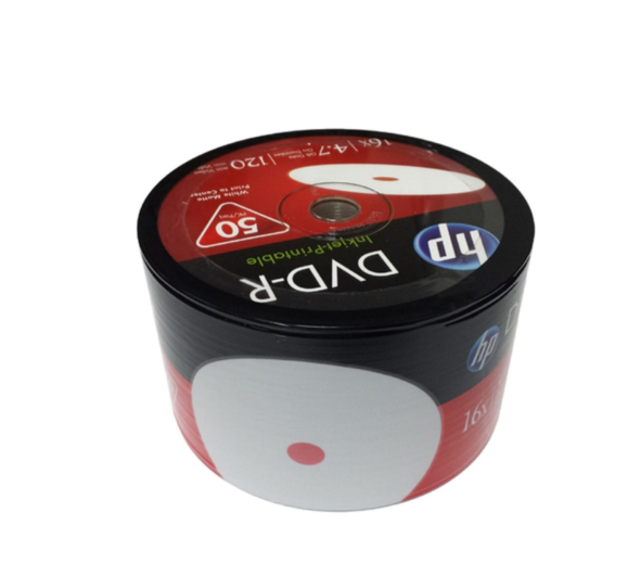 HP DVD-R 50 LI 4.7 GB 120MIN 16X SHRİNK