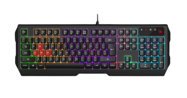 BLOODY B135N Q USB SİYAH NEON MULTİMEDYA GAMİNG KLAVYE