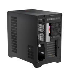 1ST PLAYER VT7 SİYAH 850W 80+ SILVER ATX 3.1 ARGB 4X12CM FAN TEMPERLİ CAM USB 3.0 ATX KASA