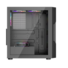 1ST PLAYER TRILOBITE T7 BEYAZ 650W 80+ ARGB 4X12CM FAN TEMPERLİ CAM MESH USB 3.0 ATX KASA