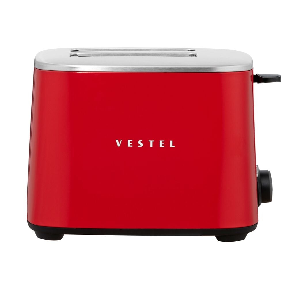 Vestel Retro Kırmızı Ekmek Kızartma