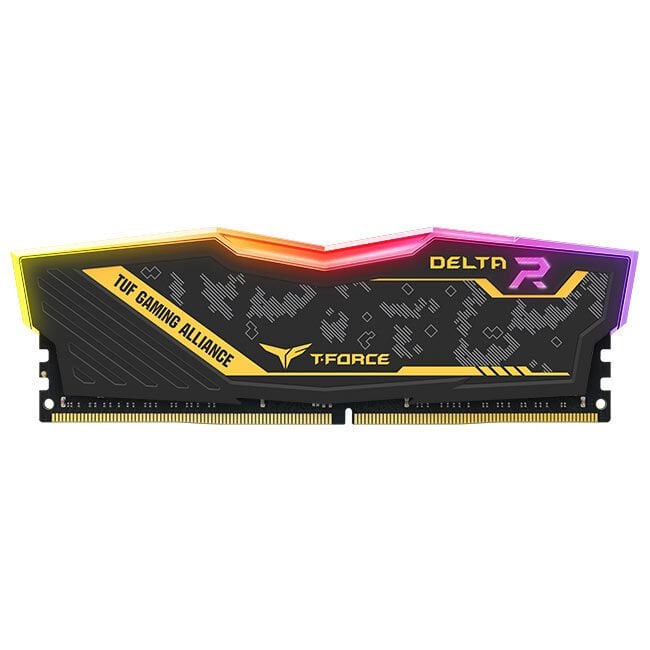 Team T-Force TUF Yellow Delta RGB 8 GB 3200 Mhz DDR4 Oyuncu PC Ram
