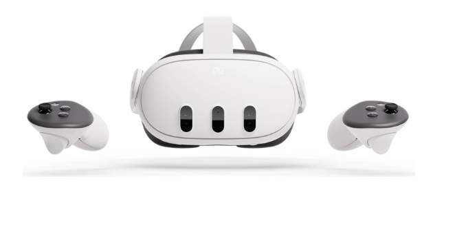Meta Quest 3-S Advanced VR Headset, 2064x2208 Resolution Per Eye, 128GB Storage, Ring-Free Touch Plus Controllers,
