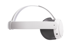 Meta Quest 3-S Advanced VR Headset, 2064x2208 Resolution Per Eye, 128GB Storage, Ring-Free Touch Plus Controllers,