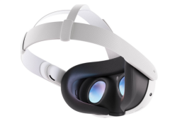 Meta Quest 3-S Advanced VR Headset, 2064x2208 Resolution Per Eye, 128GB Storage, Ring-Free Touch Plus Controllers,