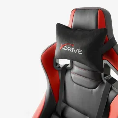 xDrive Akdeniz Kumaş Profesyonel Oyuncu Koltuğu Kırmızı/Siyah