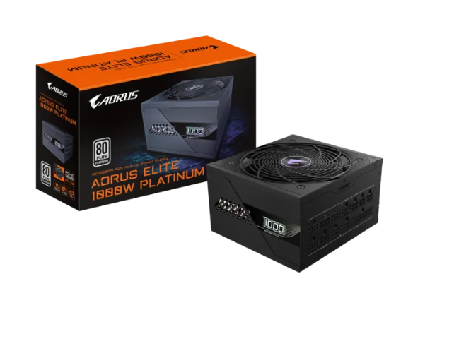 GIGABYTE 1000W 80+PLATINIUM GP-AE1000PM PG5 120MM FAN PSU MODÜLER