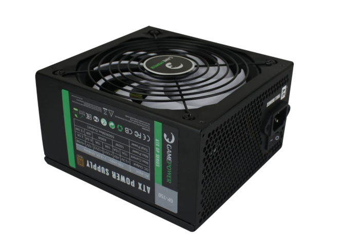 GAMEPOWER GP-750 APFC 14CM 80+(BRONZ) 750W PSU
