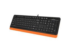 A4 Tech FK10 TR Q USB Turuncu Multimedya Kablolu Klavye