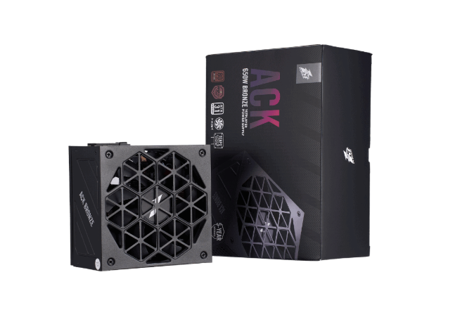 1ST PLAYER ACK 650W 80+ AKTİF PFC 14CM FAN SİYAH GÜÇ KAYNAĞI
