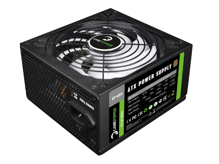 GAMEPOWER GP-650 APFC 14CM 80+(BRONZ) 650W PSU