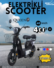 Queen elektrikli scooter