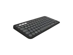 Logitech Pebble Keys 2 K380S 920-011859 Kablosuz Klavye, Grafit