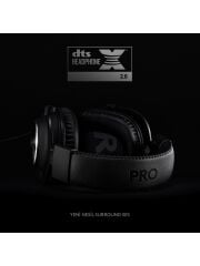 Logitech G Pro X 7.1 Surround Ses Oyuncu Kulaklığı - Siyah