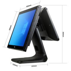 Tiwox TP-4950D i5 5.Nesil 8 GB Ram 128 GB SSD 18.5'' + 13.2'' Çift Ekranlı Dokunmatik POS PC