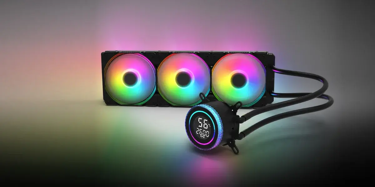 GAMEPOWER SKADI 360 RGB ROUND SIVI SOGUTMA 360MM