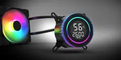 GAMEPOWER SKADI 360 RGB ROUND SIVI SOGUTMA 360MM