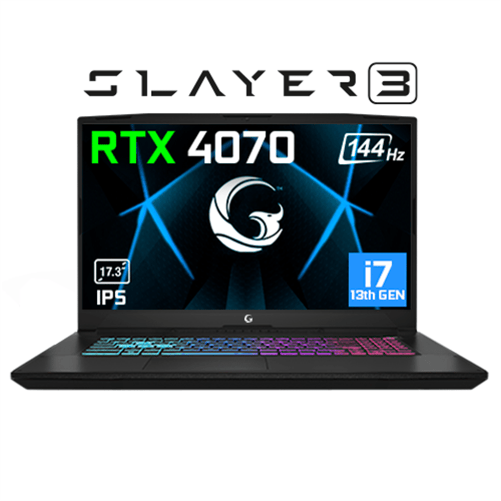 Game Garaj Slayer3 10XL-4070 C2 i7-13700H 32 GB 1 TB SSD RTX4070 17.3'' Full HD Oyuncu Notebook