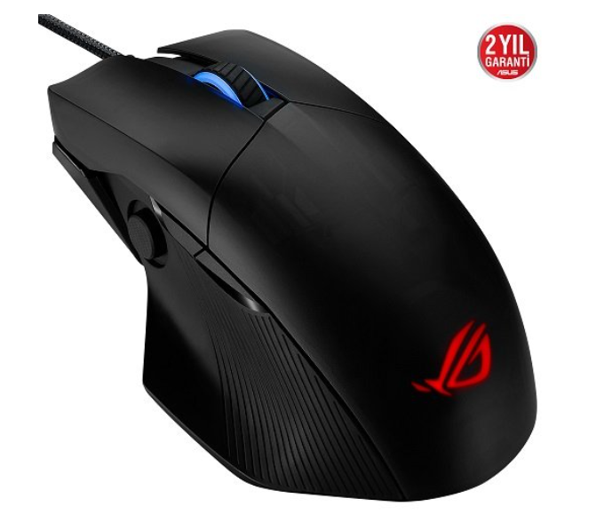 ASUS ROG CHAKRAM P511 RGB 16000 DPI SENSÖR VİDASIZ MANYETİK TUŞLAR VE KAPAK AURA SYNC GAMING MOUSE