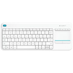 Logitech K400 Plus Touch Pad Beyaz Kablosuz Klavye