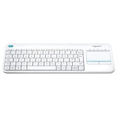 Logitech K400 Plus Touch Pad Beyaz Kablosuz Klavye