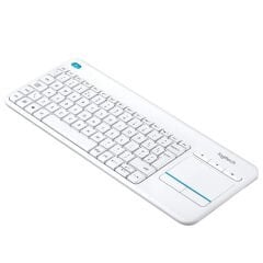 Logitech K400 Plus Touch Pad Beyaz Kablosuz Klavye