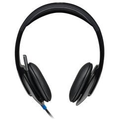 Logitech H540 USB Kablolu Kulak Üstü Kulaklık, Siyah