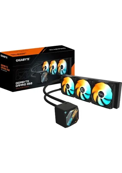 GIGABYTE 360MM FAN SIVI SOĞ. AMD/INTEL ARGB AM4, AM5, LGA 1200,115X,1700,1851