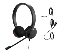 Jabra Evolve 20 Duo USB-A NC Mikrofonlu Kulak Üstü Kulaklık