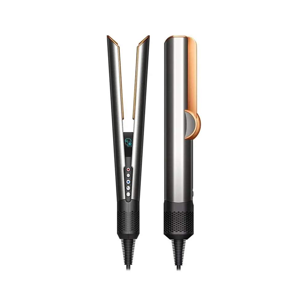 Dyson Airstrait™ saç düzleştirici (Parlak Nikel/Parlak Bakır)