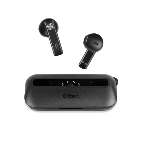 Ttec AirBeat UltraSlim TWS Kulak İçi Bluetooth Kulaklık, Siyah