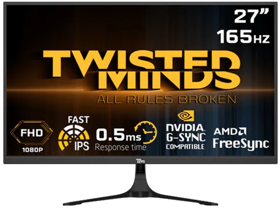 Twisted Minds TM27FHD165IPS 27 Flat ,FHD 165Hz ,Fast IPS, 0.5ms, HDR Oyuncu Monitorü