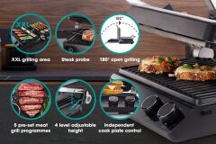 HISENSE HCG2000XXL CONTACT GRILL TOST MAKİNESİ