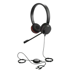 Jabra Evolve 30 II Duo UC USB-A Kablolu Çağrı Merkezi Kulaklığı