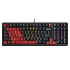 A4Tech Bloody S98 FIRE BLACK Hot Swappable Kablolu RGB Mekanik Gaming Klavye
