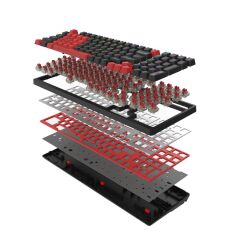 A4Tech Bloody S98 FIRE BLACK Hot Swappable Kablolu RGB Mekanik Gaming Klavye