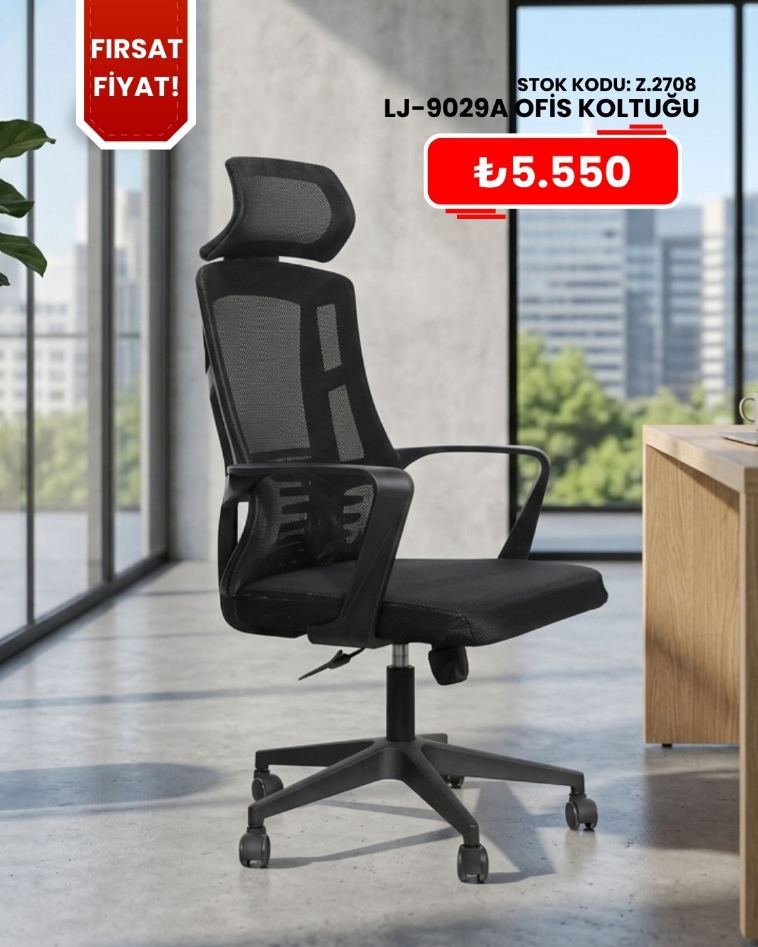 OFİS KOLTUĞU LJ-9029A