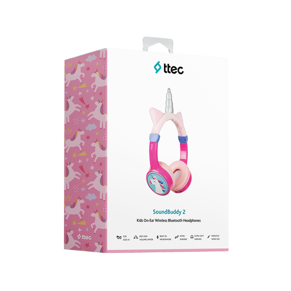 Ttec SoundBuddy 2 Bluetooth Çocuk Kulaklığı, Pembe