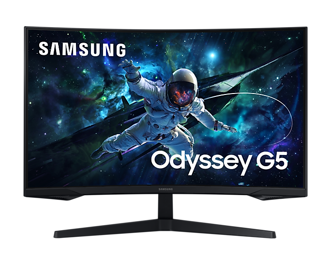 Samsung Odyssey G5 32'' Odyssey G5 Serisi QHD G55C QHD 165 Hz Kavisli Oyun Monitörü