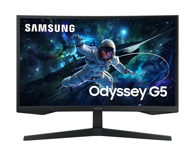 Samsung Odyssey G5 G55C 27'' Odyssey G5 Serisi QHD G55C QHD 165 Hz Kavisli Oyun Monitörü