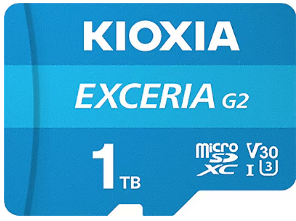 KIOXIA EXCERIA PLUS G2 1TB MICRO SDXC UHS-1
