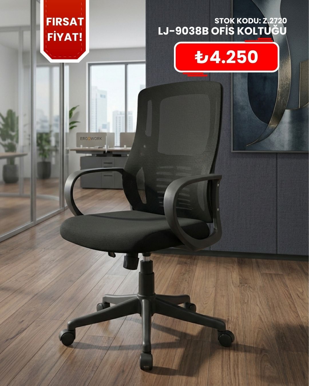OFİS KOLTUĞU LJ-9038B