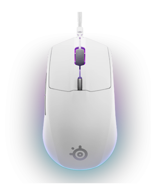 STEELSERIES RIVAL 3 GEN 2 SSM62516 WHITE MOUSE