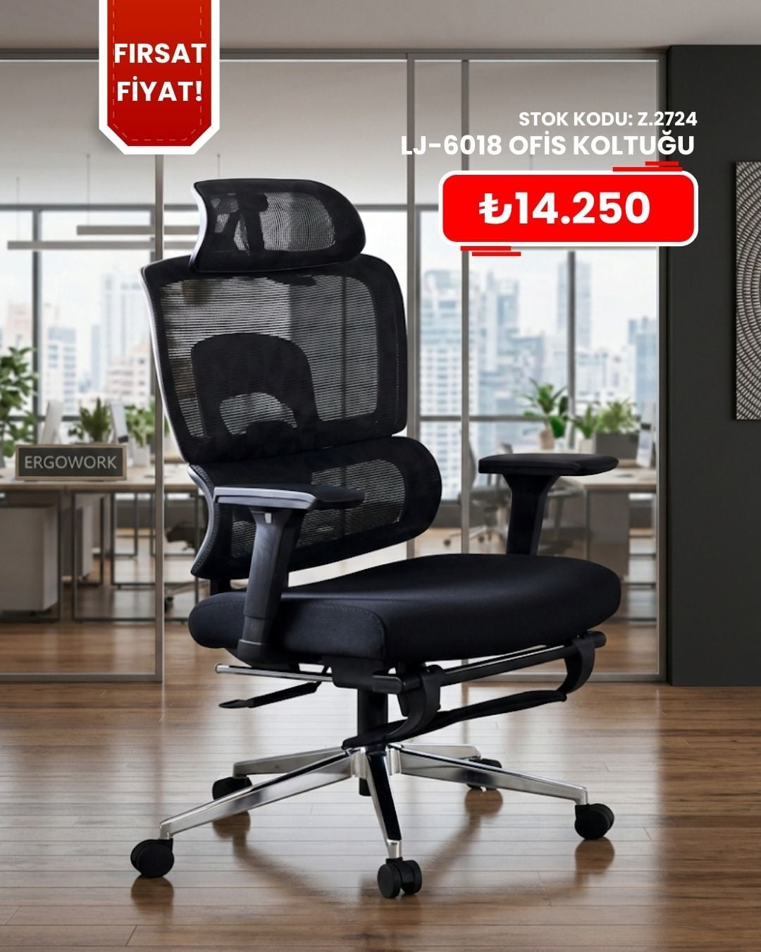 OFİS KOLTUĞU LJ-6018