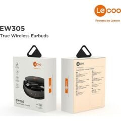 Lenovo Lecoo EW305 TWS Bluetooth Kulak İçi Kulaklık, Siyah